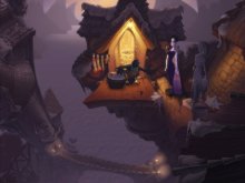 Entlegene Vorsprünge sind dank 