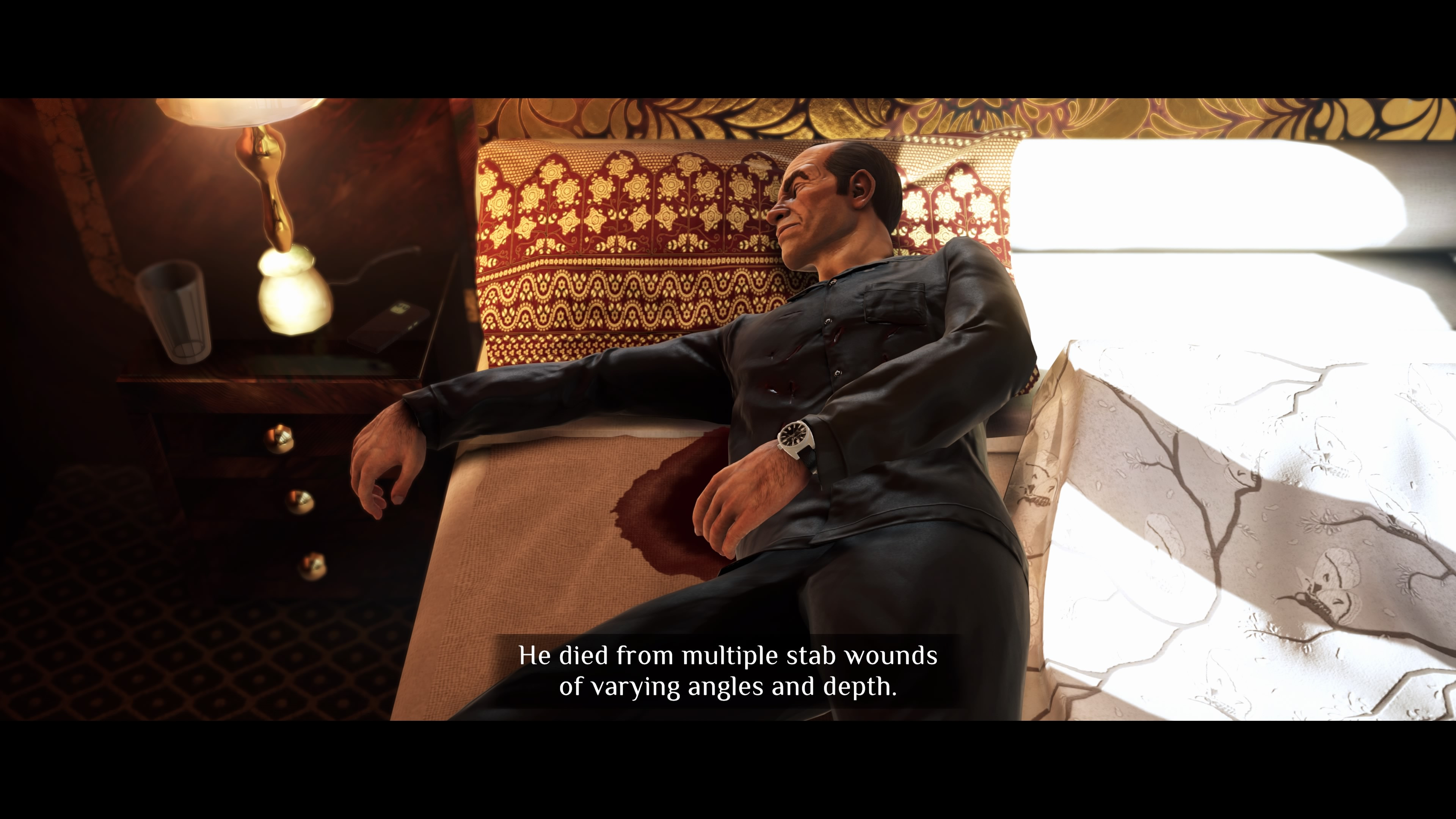 Das Mordopfer wird in seiner Kabine aufgefunden