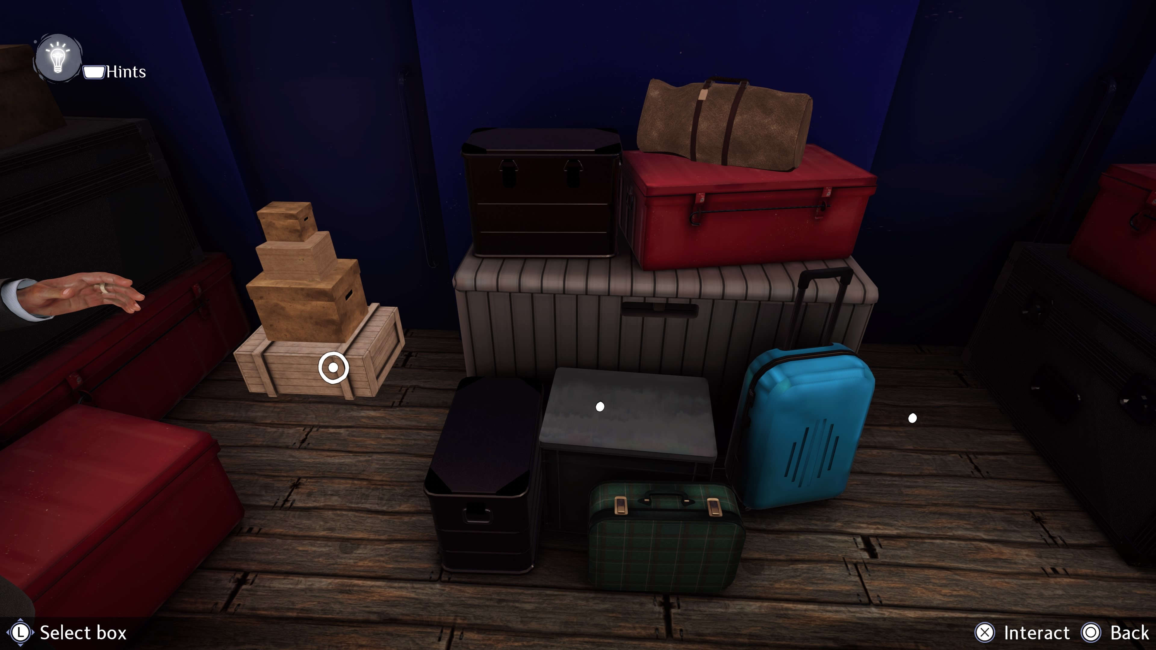 Die beliebten Türme von Hanoi - hier aus Kisten